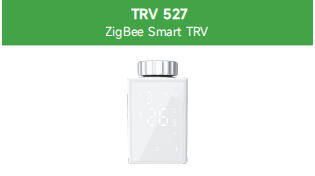 wifi controlled thermostatic radiator valve for room-by-room heating temperature adjustment