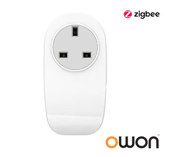 A commercial-grade Zigbee smart plug with real-time energy monitoring (kWh, V, A) and relay control, designed for integration in smart buildings and industrial IoT applications.