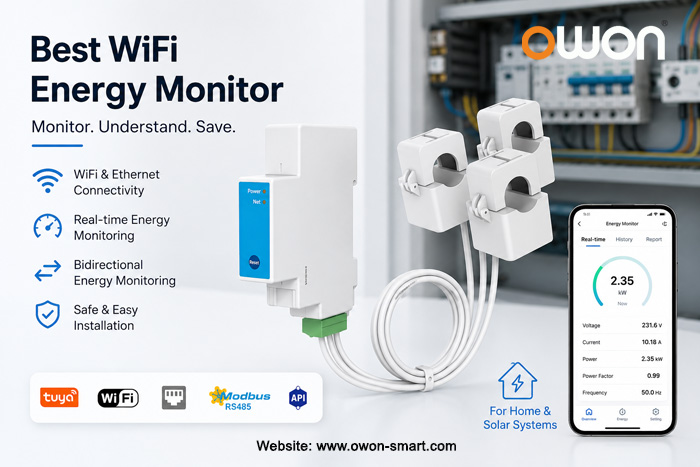 best WiFi energy monitor with CT clamps for real-time home electricity monitoring
